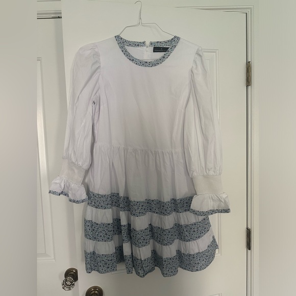 Pomander Place NWOT Tiered Fran Mini Dress Size Small - Picture 3 of 4